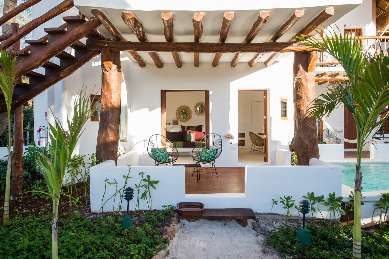 Villas Hm Palapas Del Mar Isla Holbox Exteriér fotografie